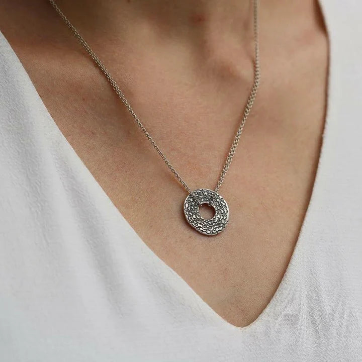'Being' Disk Pendant