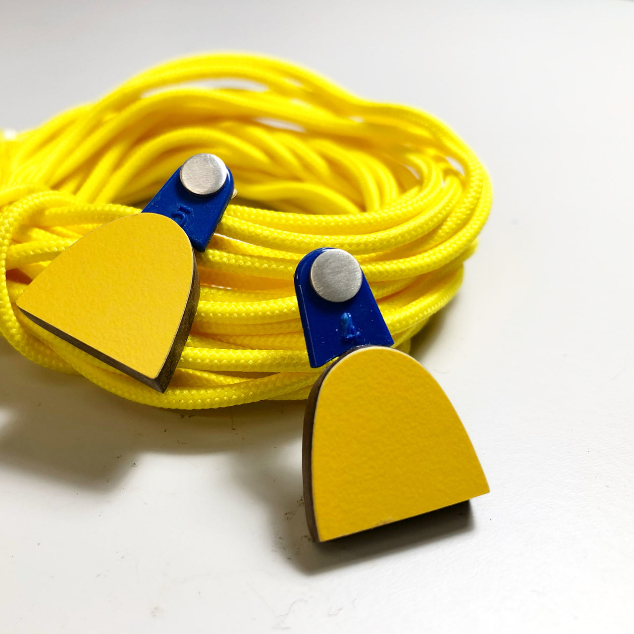 Yellow Buoy Studs