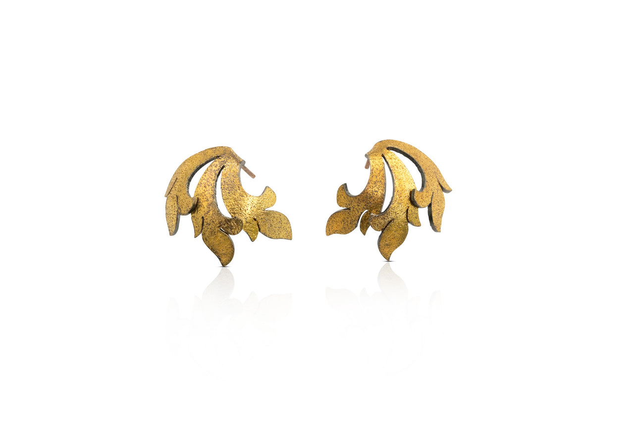 Acanthas Cuff Earrings