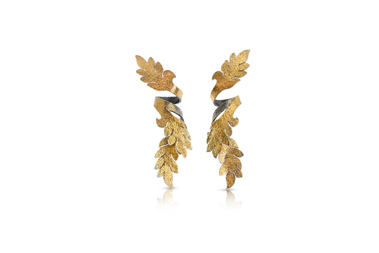 Acanthus Earrings Large