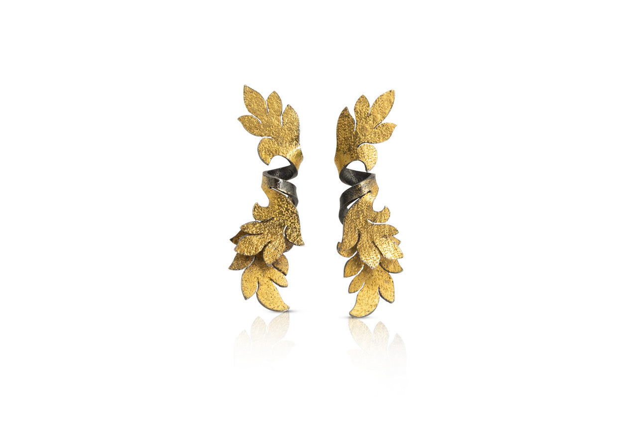 Acanthus Earrings Small