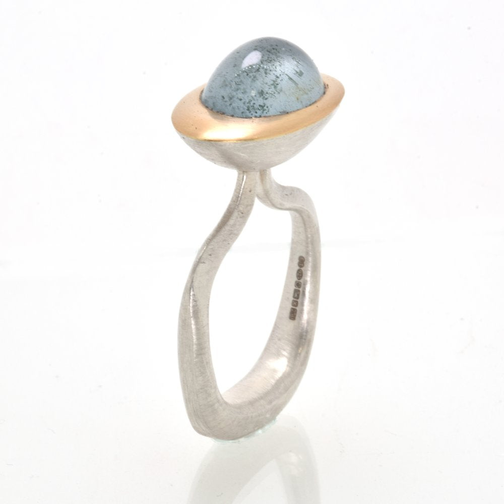 Aquamarine Phago Ring