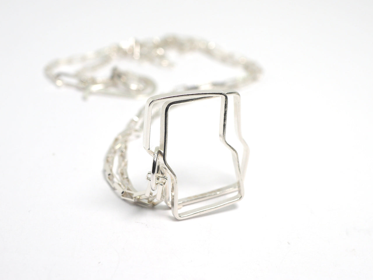 Silver Continuous Pendant