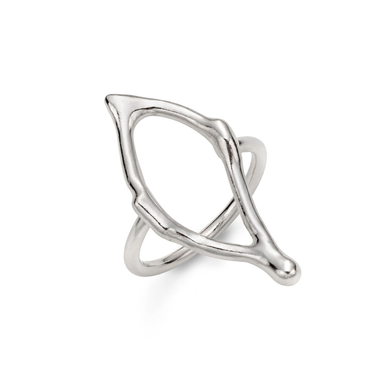 Sterling Silver Single Fragment Ring