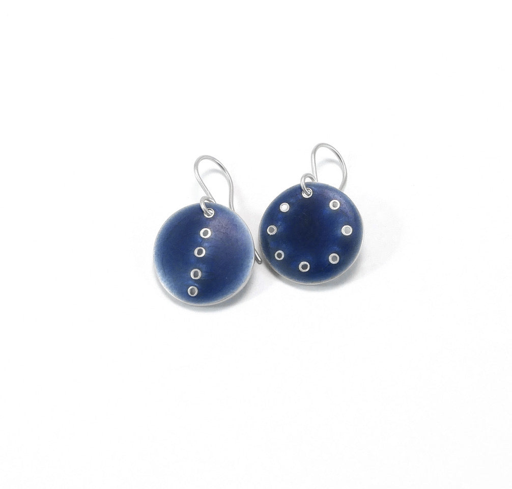 Blue / Grey Honesty Earrings