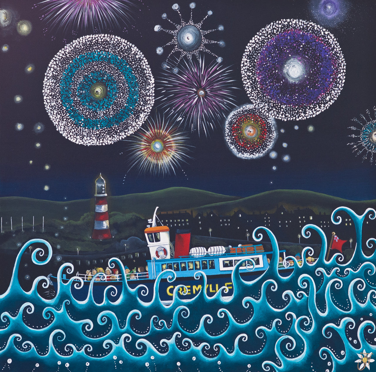 'Fireworks' Limited Edition Print | Collection Only