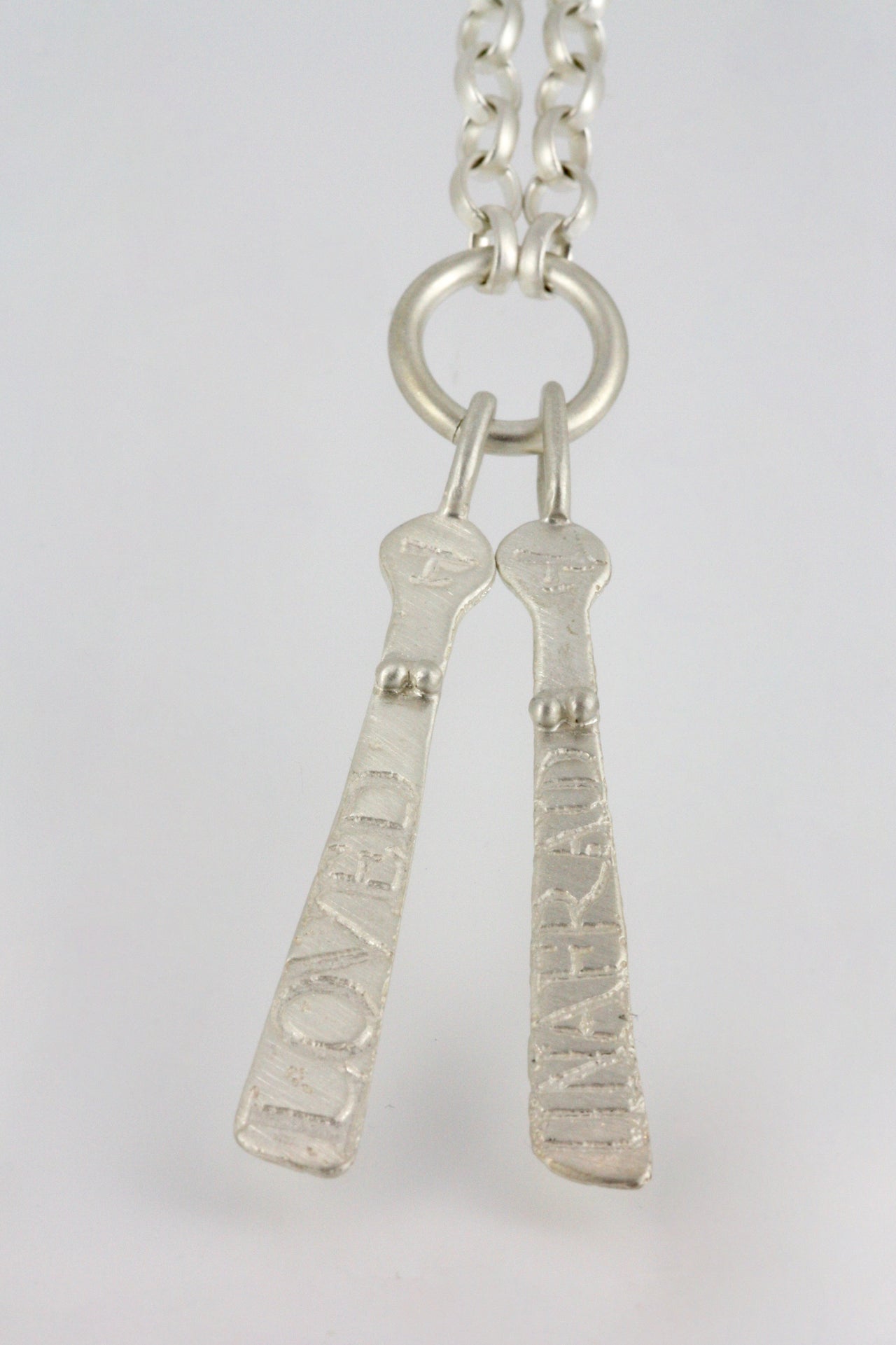 2 Sybil Silver Necklace