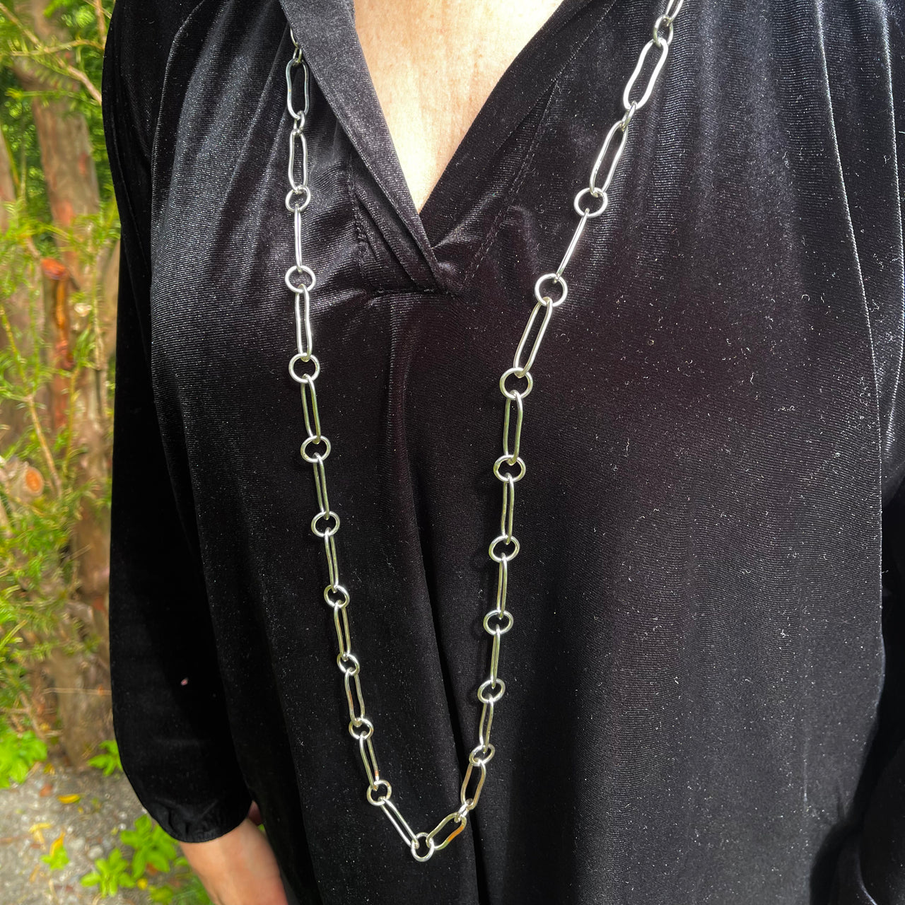 Long Paper Clip Chain