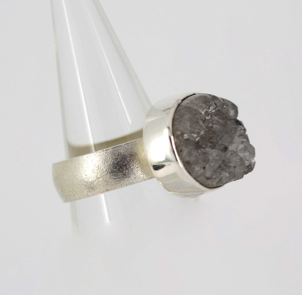 Chunky Druzy Quartz Ring | IN STORE ONLY