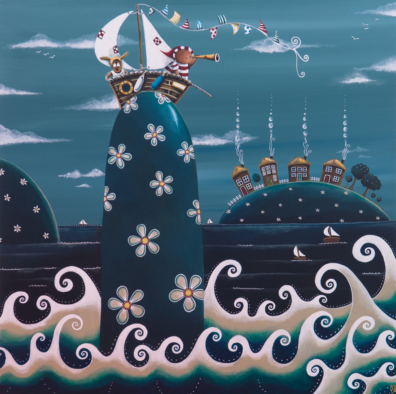 'Lost At Sea' Limited Edition Print | Collection Only