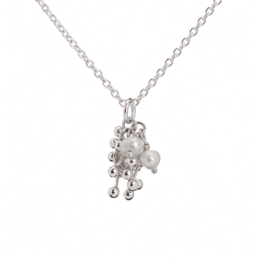 Silver & Pearl Necklace