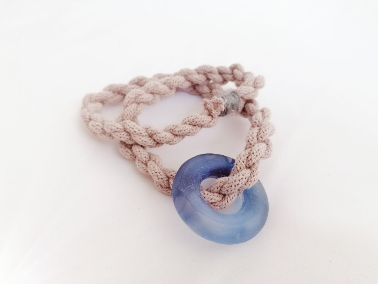 Marble Single Loop Necklace