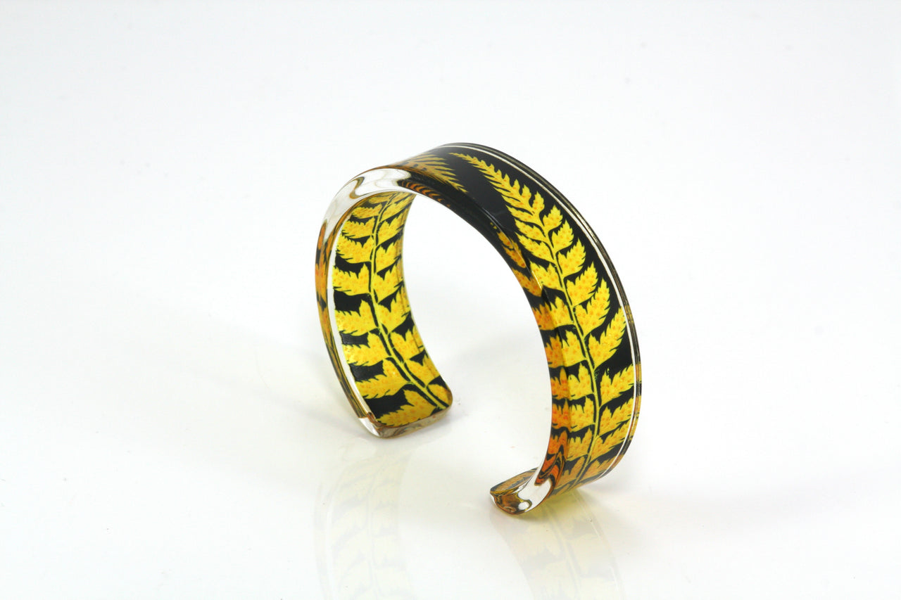 Amber Black fern Cuff