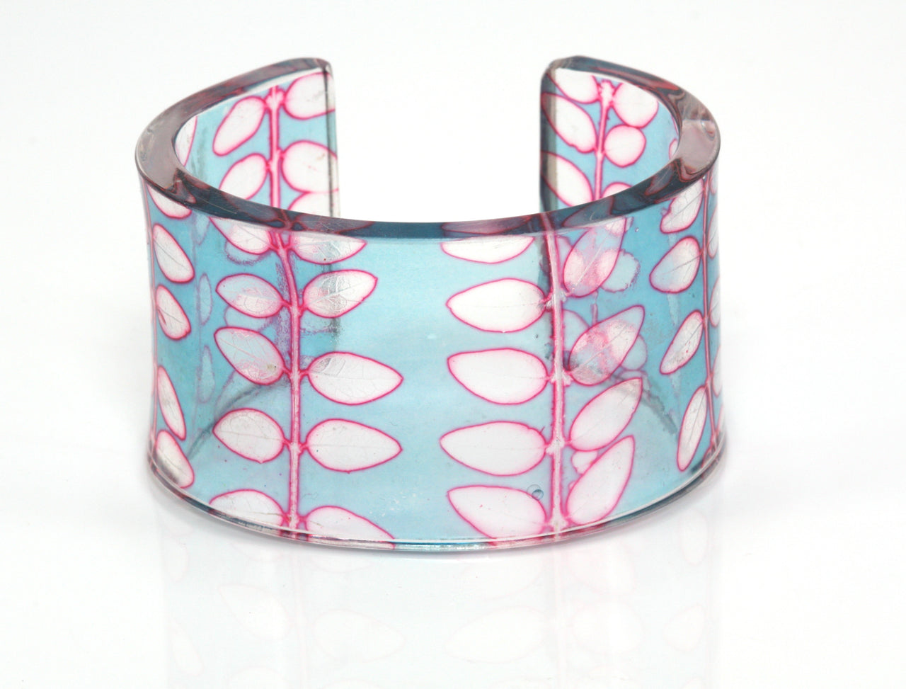 Pink and Blue Box Cuff