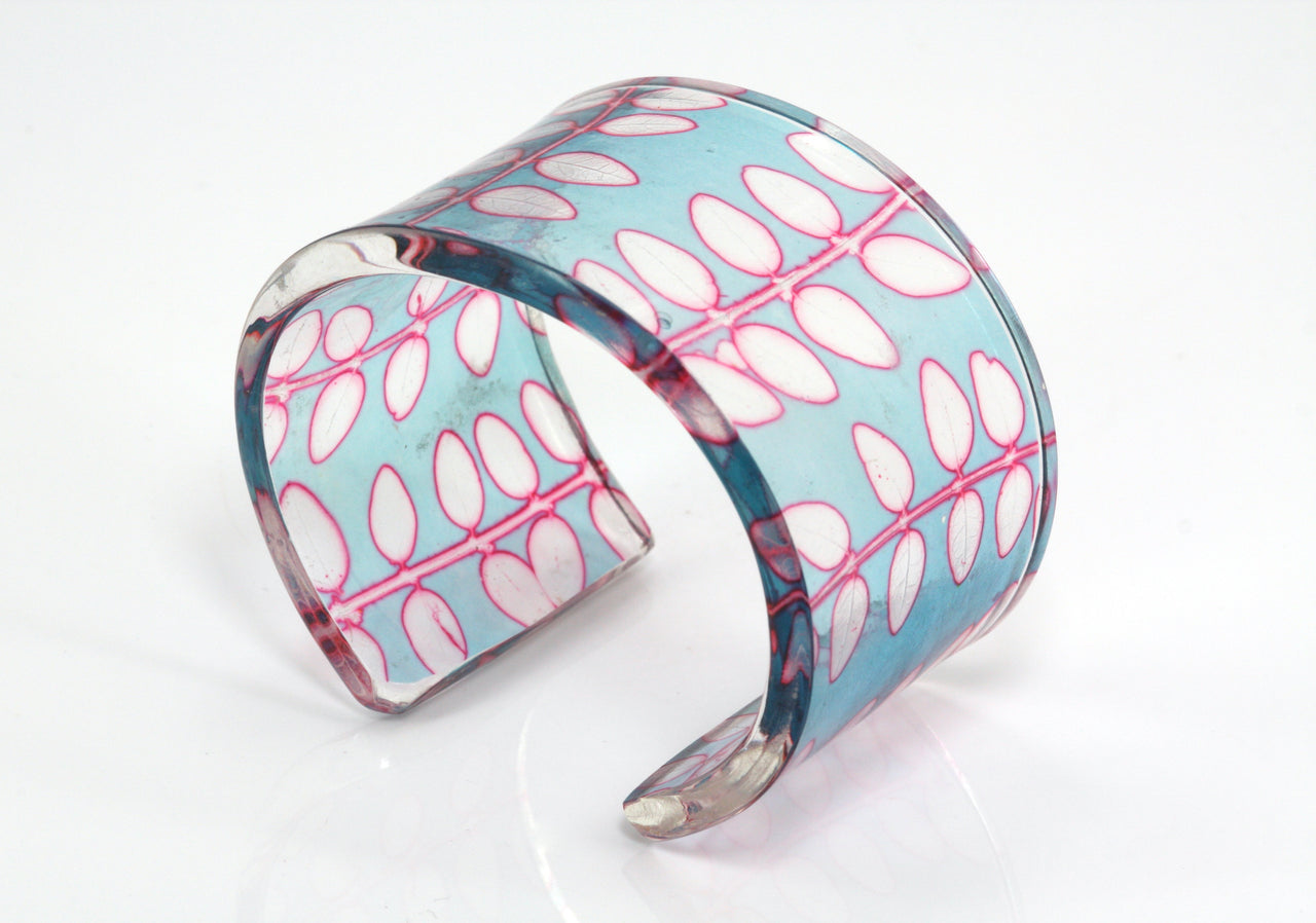 Pink and Blue Box Cuff