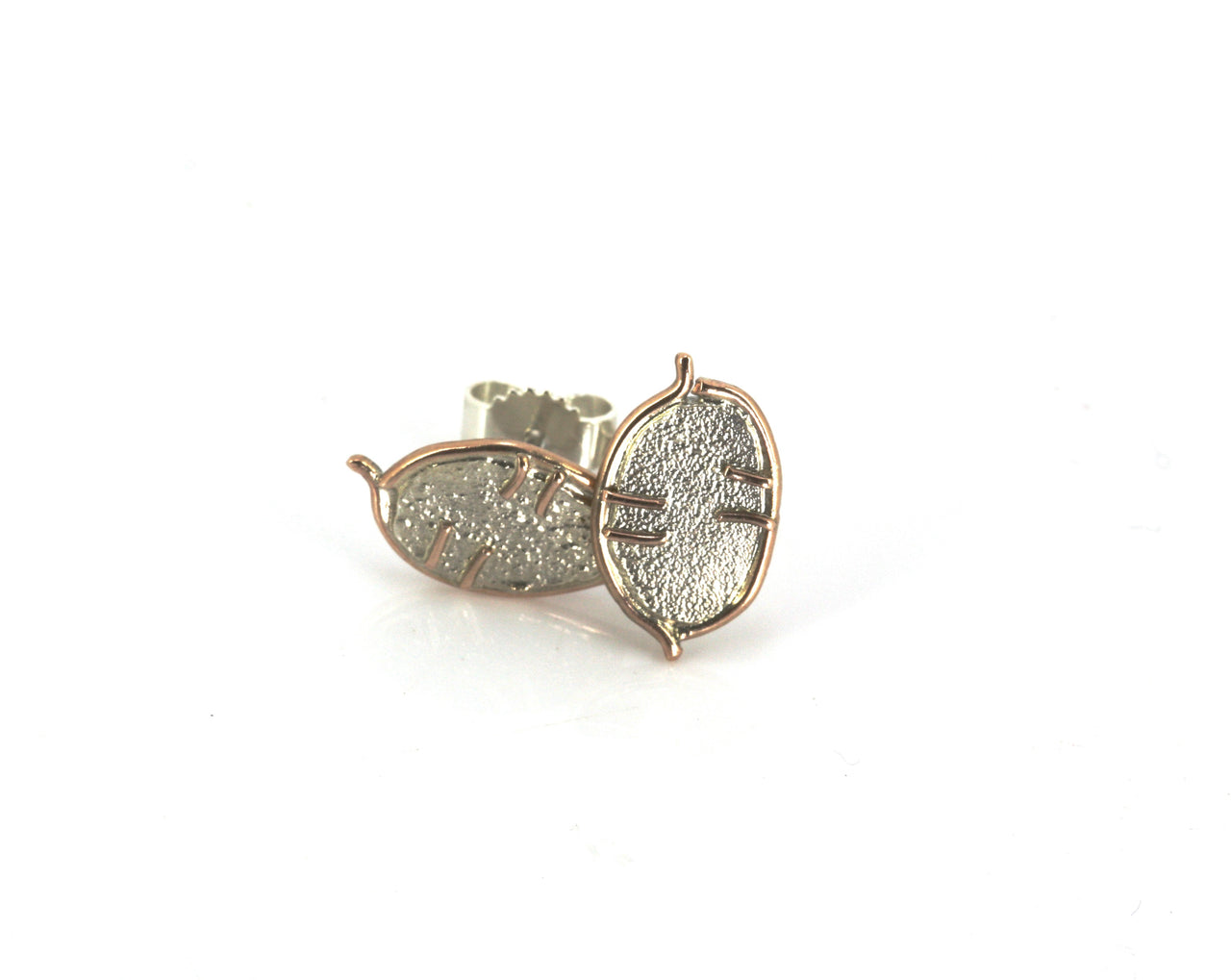 Lunaria Gold and Silver Earrings