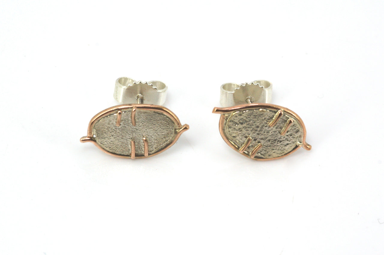 Lunaria Gold and Silver Earrings