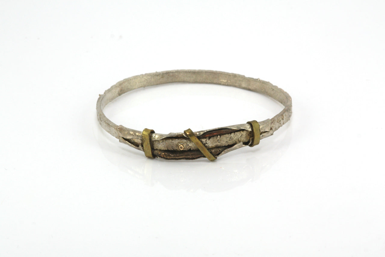 Mixed Metal Bangle