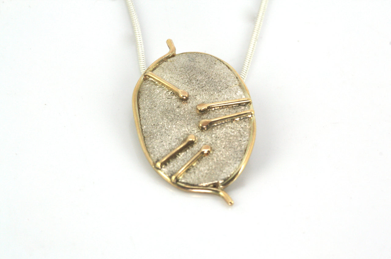 Large Lunaria Pendant