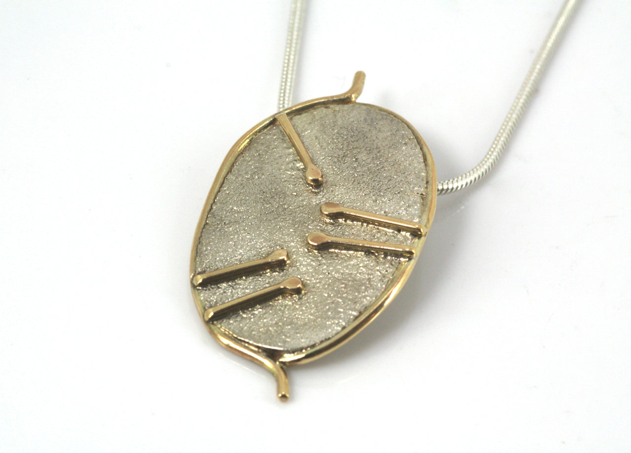 Large Lunaria Pendant