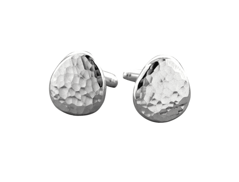 Ripple Pebble Cufflinks