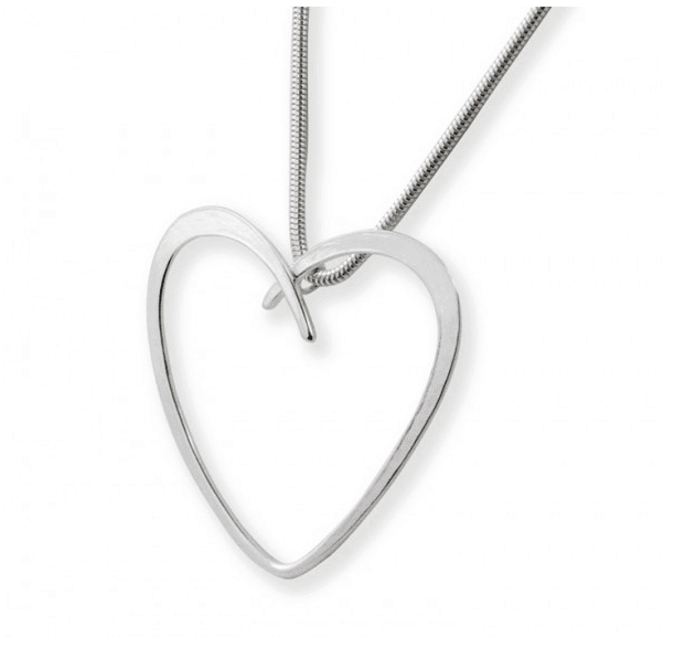 Fig Heart Pendant