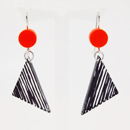 Orange fringe 2025 earrings paparazzi