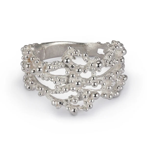 Coral Lace Ring