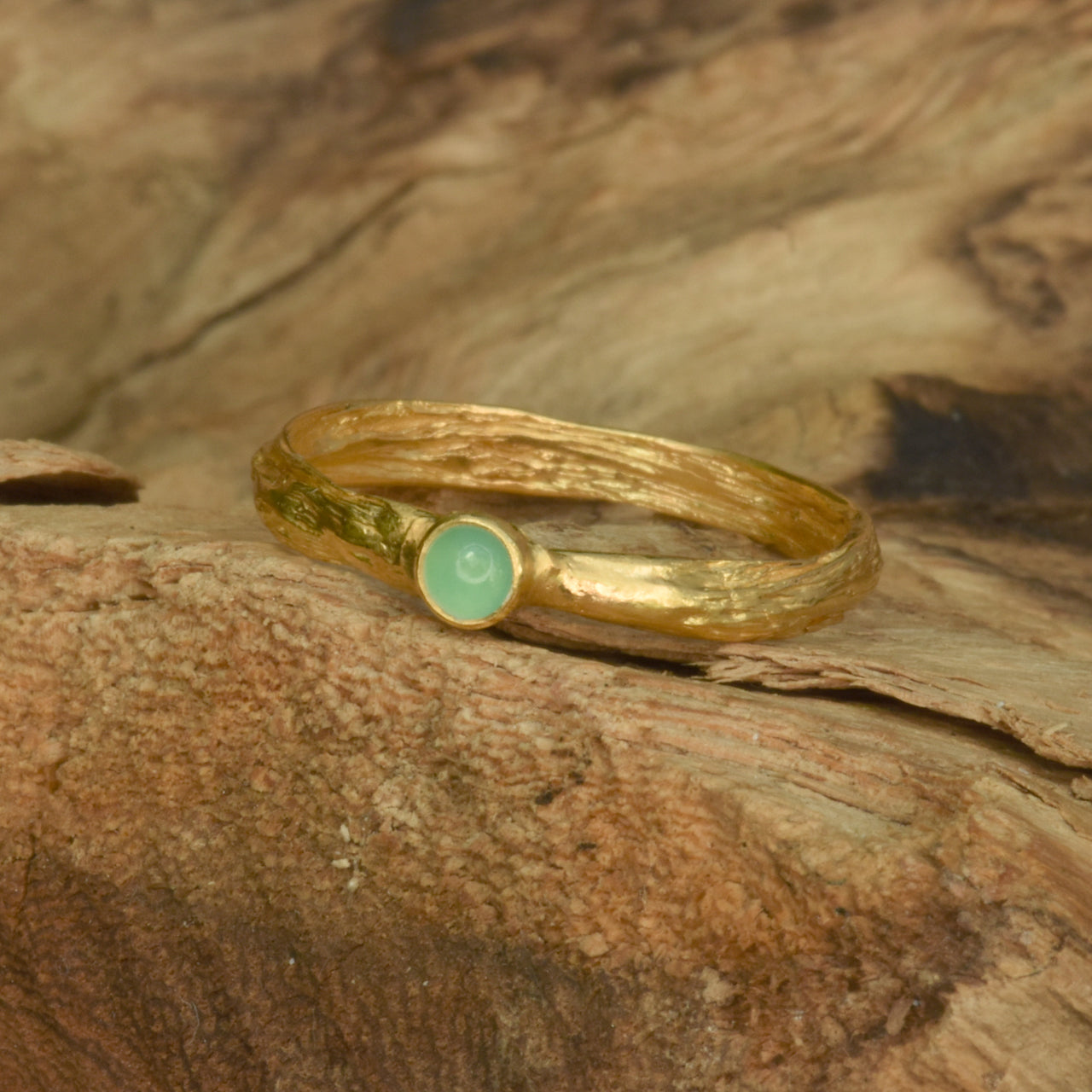Aura Chrysoprase Ring