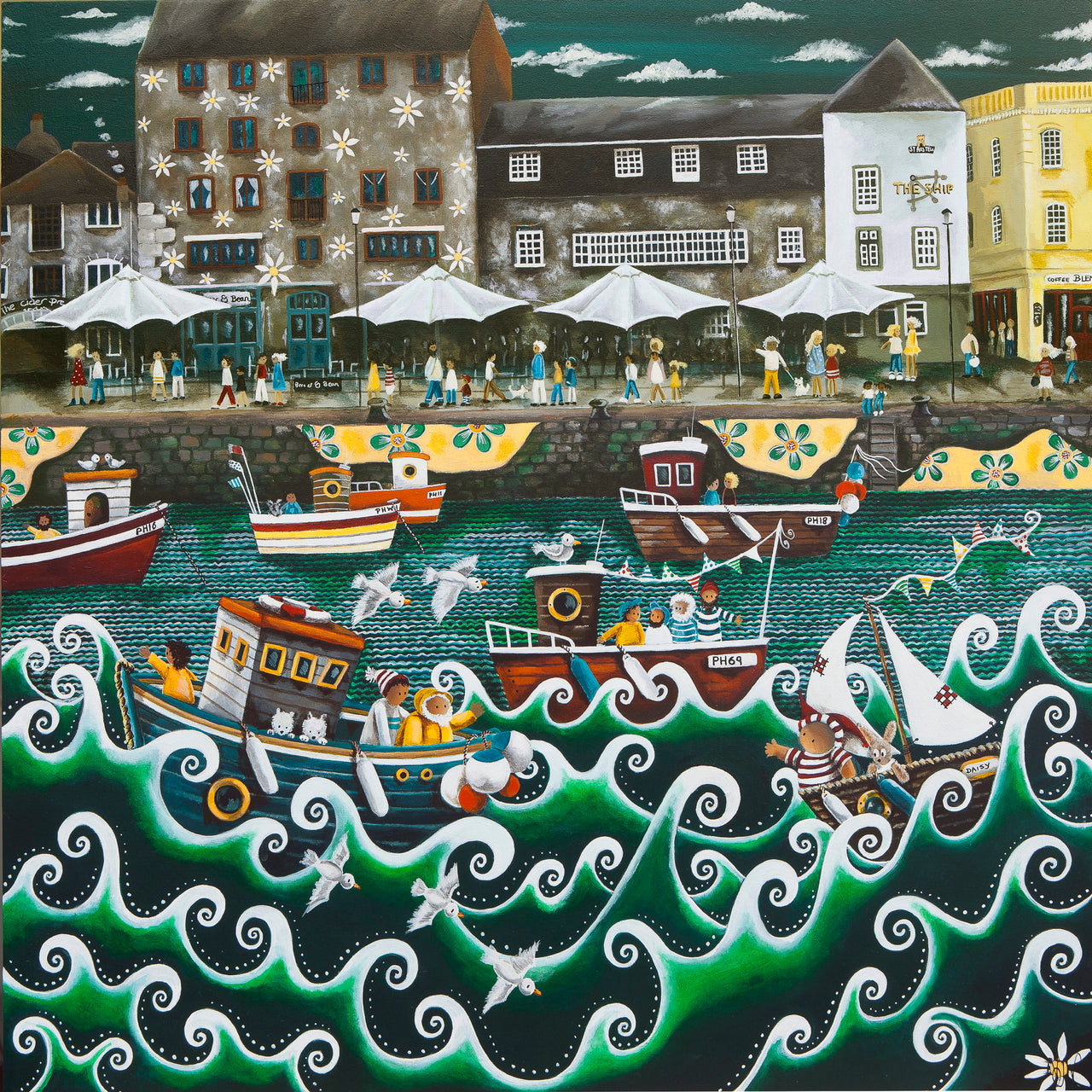 'When The Boat Comes In' Limited Edition Print | Collection Only