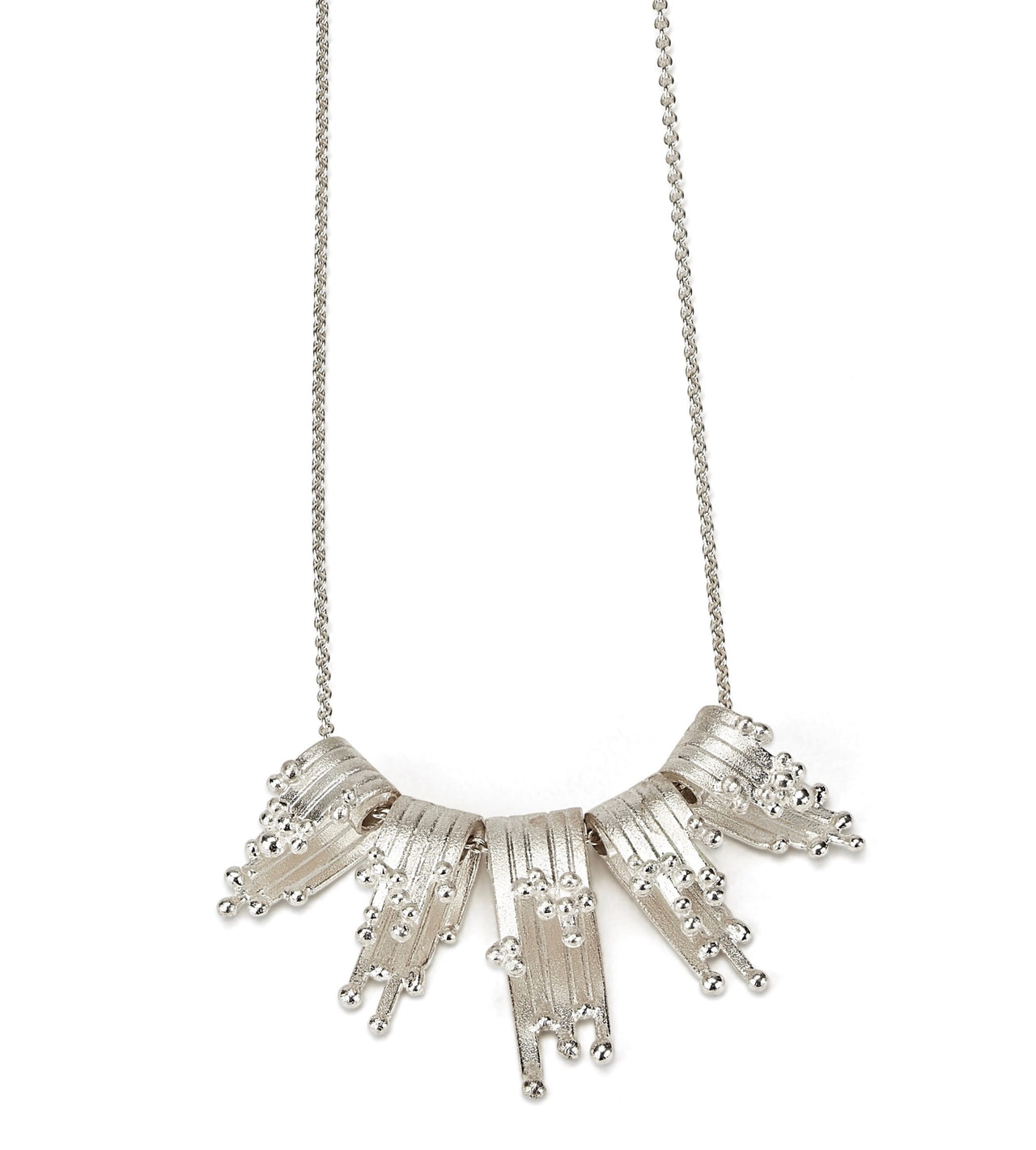 Silver Tidal Pendant