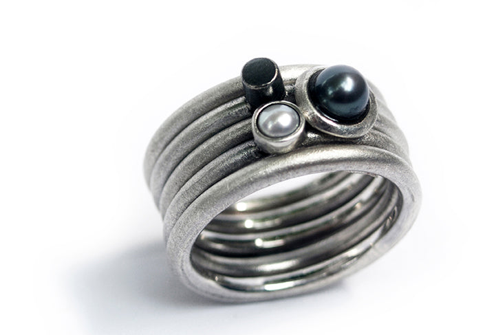Ring Quintet with Pearls