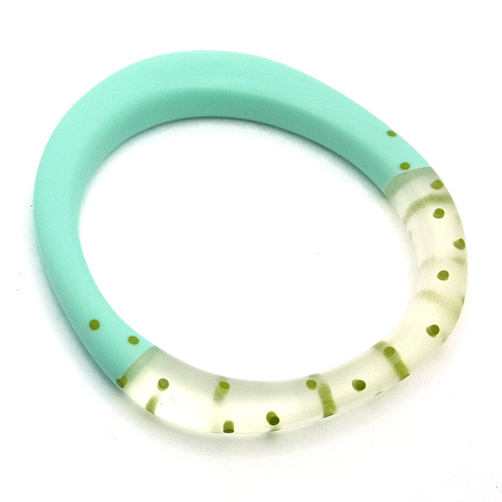 Wangle Bangle - Turquoise & Spots