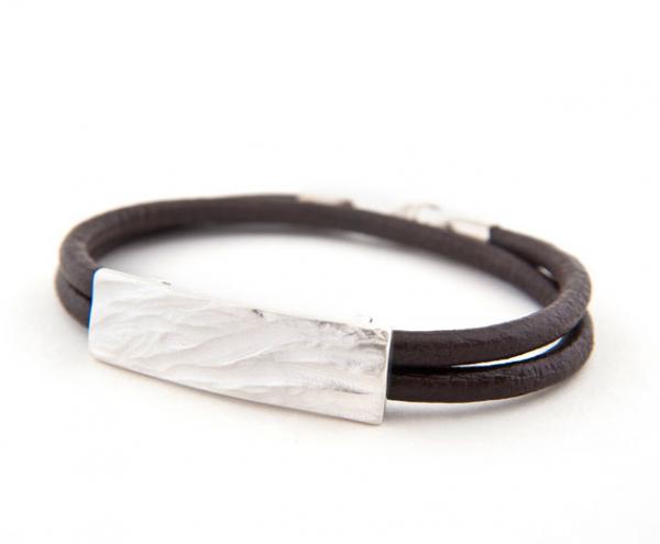 Dune Leather Bangle - unisex