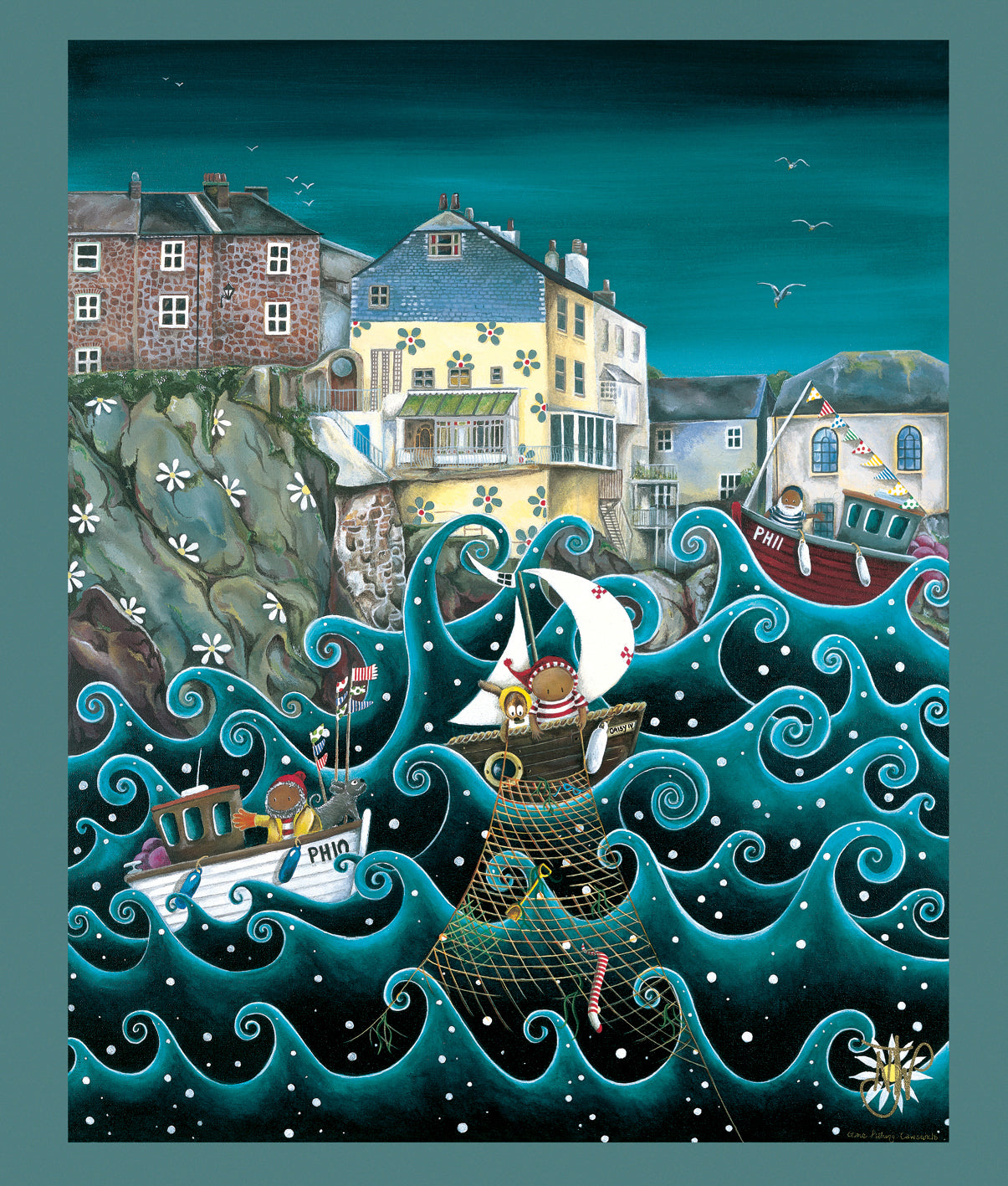 'Gone Fishing' Limited Edition Print | Collection Only