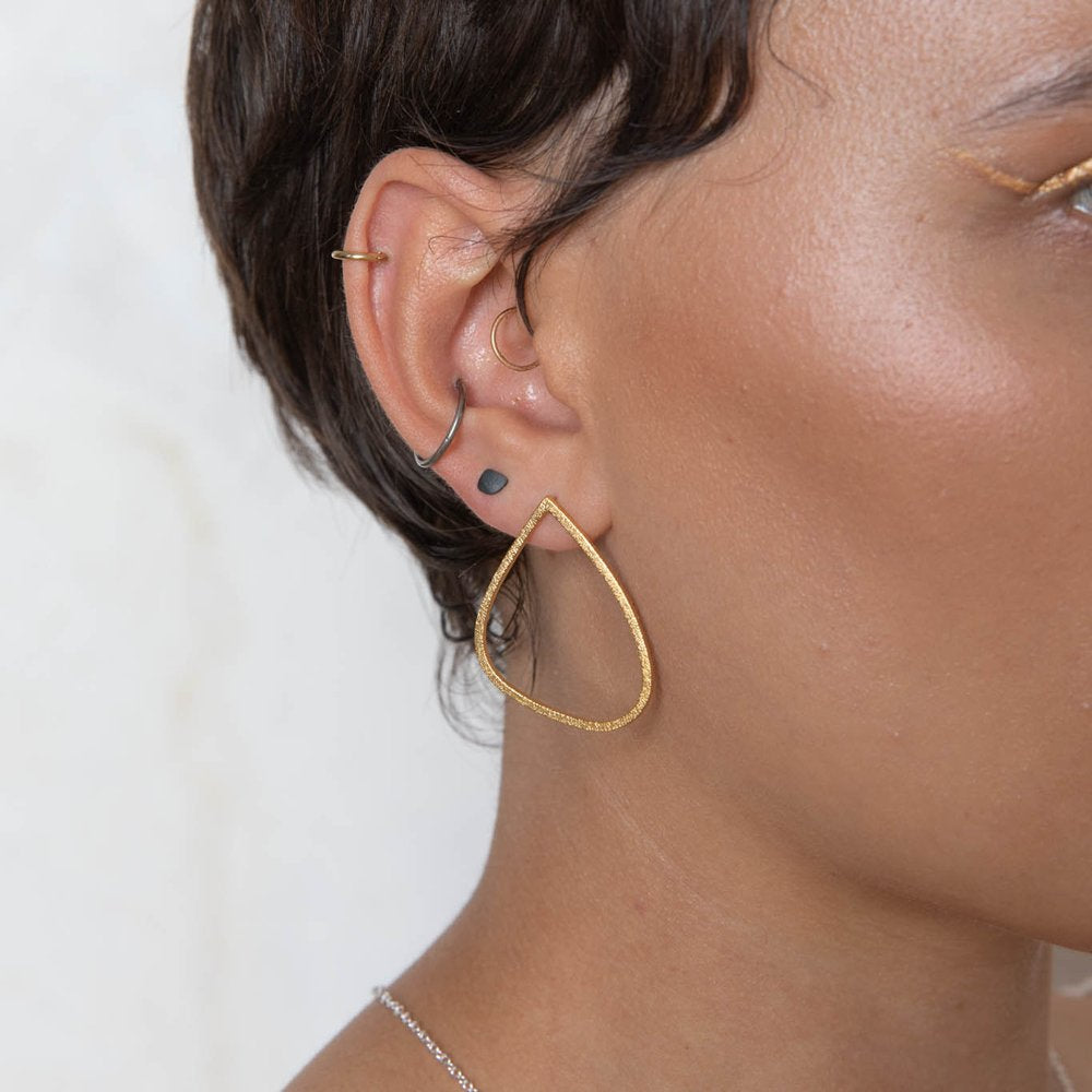 Large Wing Studs Gold Plated | IN STORE ONLY