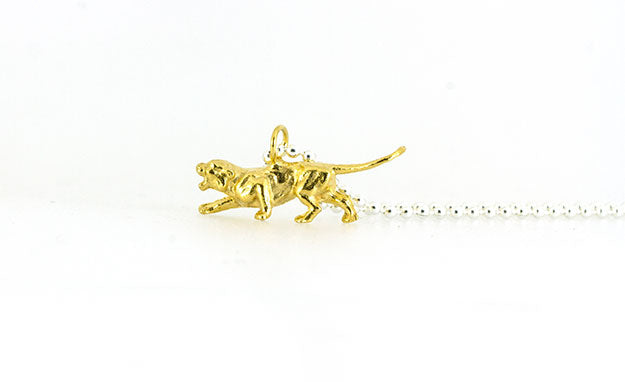 Gold Tiger Necklace