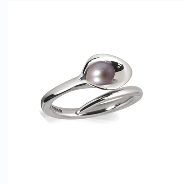 Lily Petit Ring - Pink Pearl
