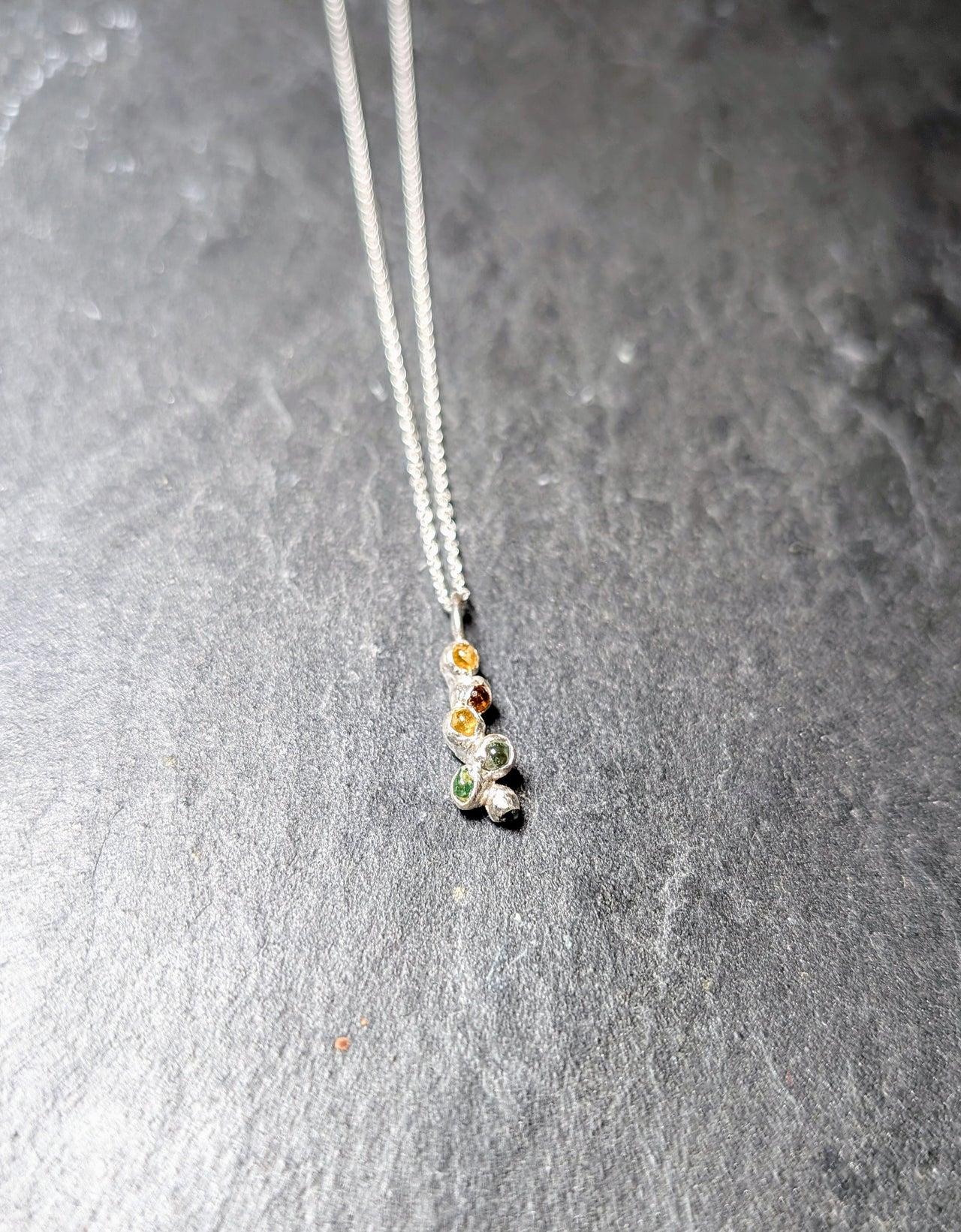 Rockpool Long Cluster Pendant
