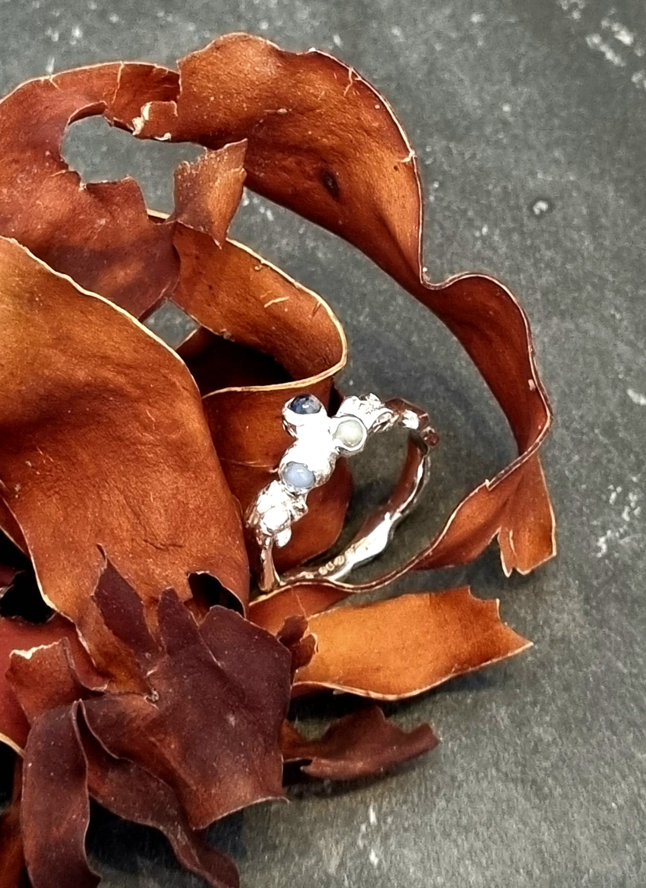 Seaweed Cluster Ring