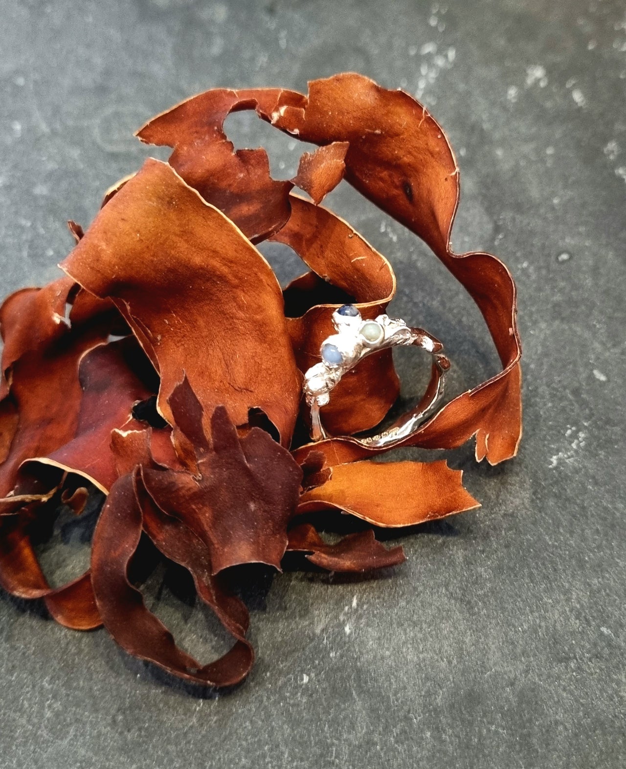 Seaweed Cluster Ring