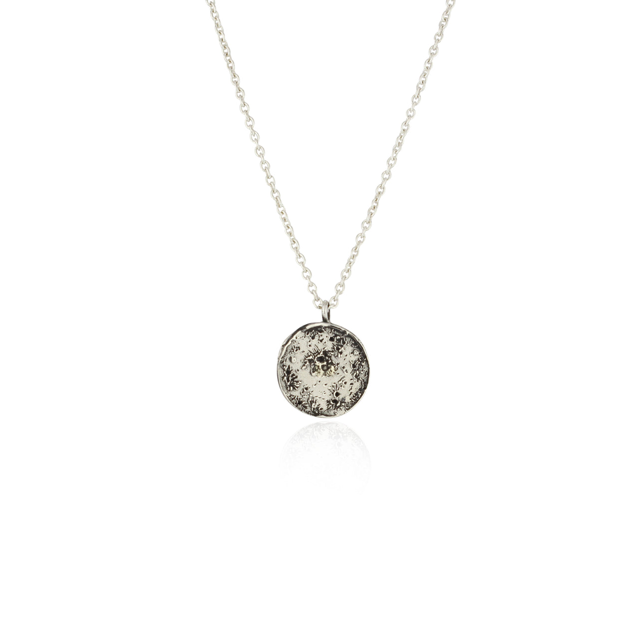 Moon Disk Necklace