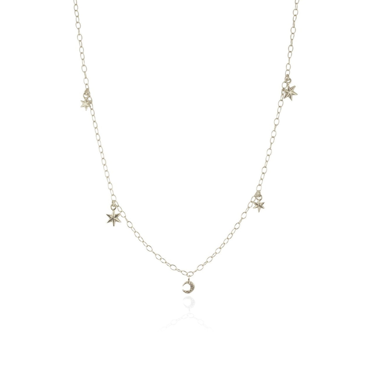 Starry Sky Choker - Silver