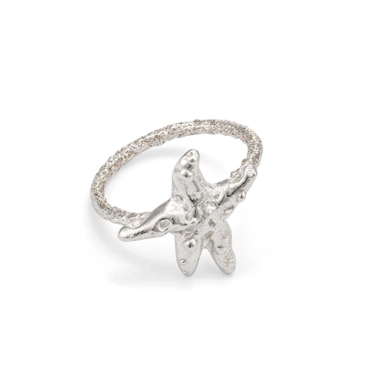 Starfish Ring Silver