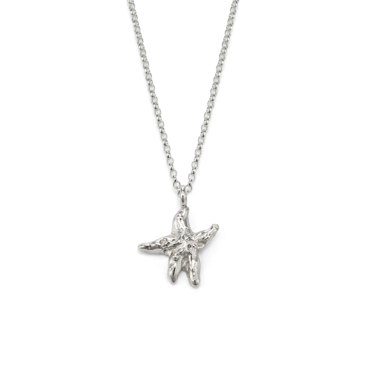 Starfish Pendant Silver