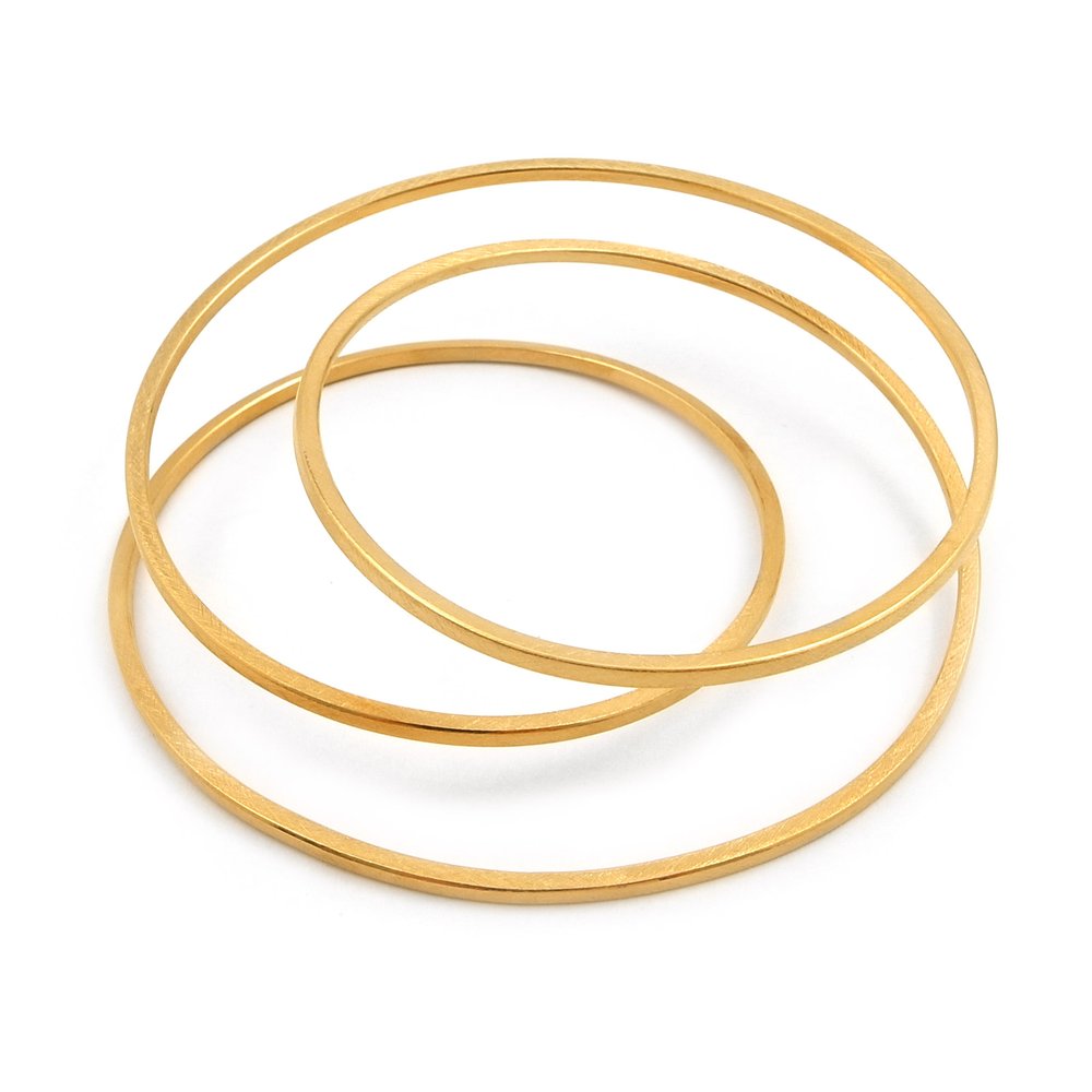 Twister Bangle Gold