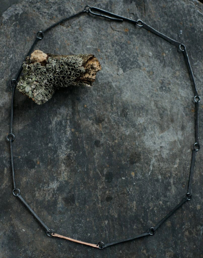 Lichen Bar Chain Necklace