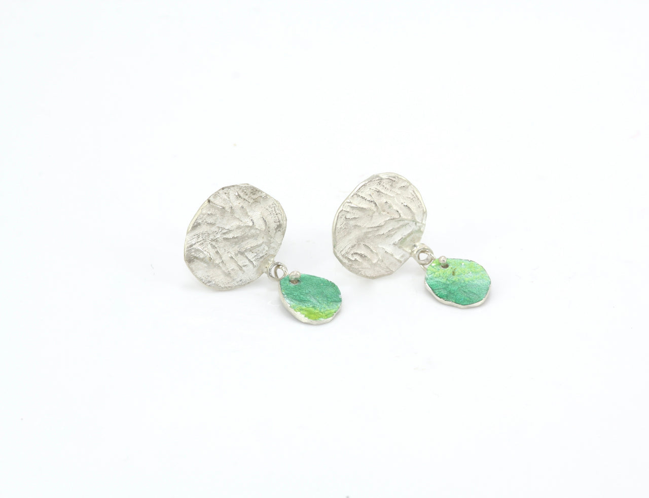 Leaf Dropper Earrings