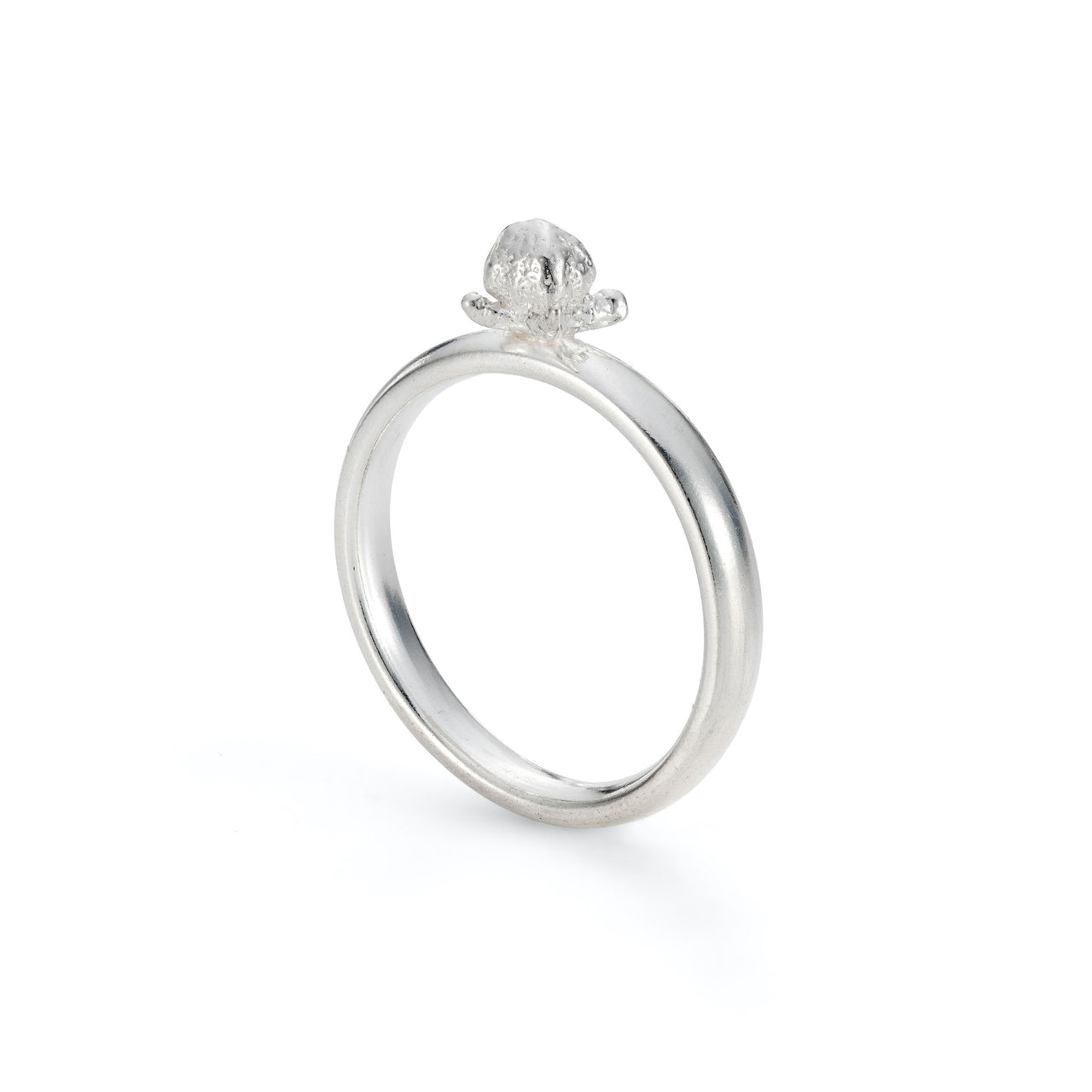 Clove Ring Silver