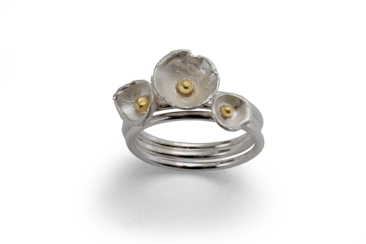 Acorn Cup Stacking Ring